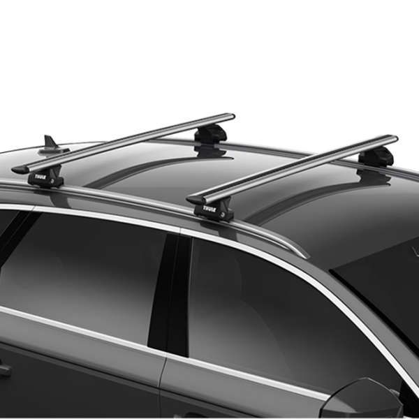 Bară transversală THULE WingBar + Evo Flush Rail Pe șine/ Aluminiu photo 4