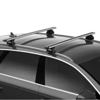 Bară transversală THULE WingBar + Evo Flush Rail Pe șine/ Aluminiu photo 3
