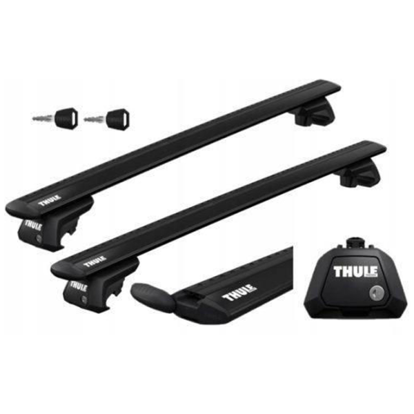 Bară transversală THULE WingBar + 141xxx Pe șine/ Aluminiu photo 3