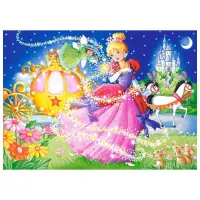 Puzzle 2D Castorland Cinderella 6+/ Numărul de piese: 120 photo 2