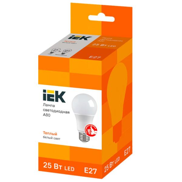 Bec LED IEK A80 LLE-A80-25-230-30-E27 E27/ 25 W/ 3000 K/ 2500lm/ Yellow photo 2