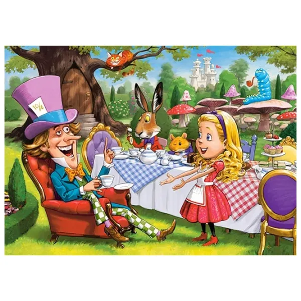 Puzzle 2D Castorland Alice in Wonderland 6+/ Numărul de piese: 120 photo 2