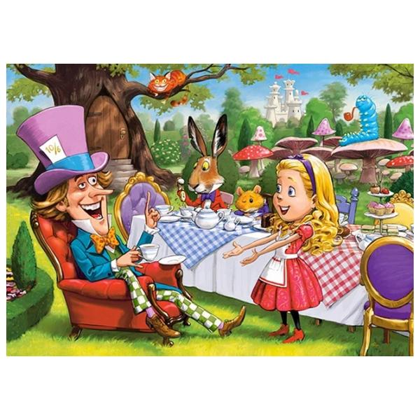 Puzzle 2D Castorland Alice in Wonderland 6+/ Numărul de piese: 120 photo 2