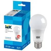 Bec LED IEK A80 LLE-A80-25-230-65-E27 E27/ 27 W/ 6500 K/ 2500lm/ White photo 3