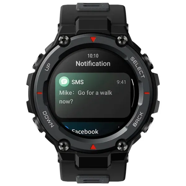 Умные часы Amazfit T-Rex Pro 1.3"/ 48 мм/ Черный - Чёрный/ 139171 photo 2 Умные часы Amazfit T-Rex Pro 1.3"/ 48 мм/ Черный - Чёрный/ 139171 photo 2