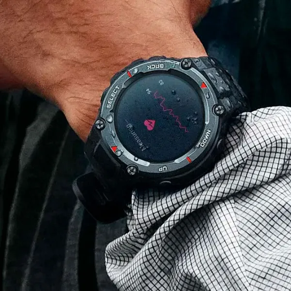 Умные часы Amazfit T-Rex Pro 1.3"/ 48 мм/ Черный - Чёрный/ 139171 photo 8 Умные часы Amazfit T-Rex Pro 1.3"/ 48 мм/ Черный - Чёрный/ 139171 photo 8