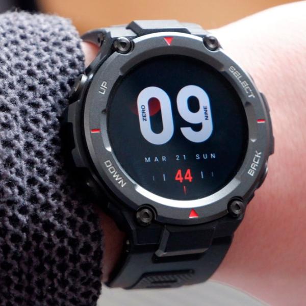 Умные часы Amazfit T-Rex Pro 1.3"/ 48 мм/ Черный - Чёрный/ 139171 photo 9 Умные часы Amazfit T-Rex Pro 1.3"/ 48 мм/ Черный - Чёрный/ 139171 photo 9