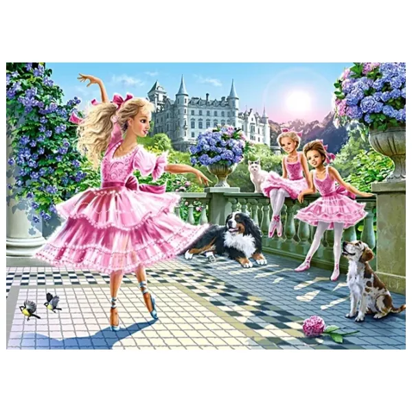 Puzzle 2D Castorland Ballet Dancers 7+/ Numărul de piese: 180 photo 2