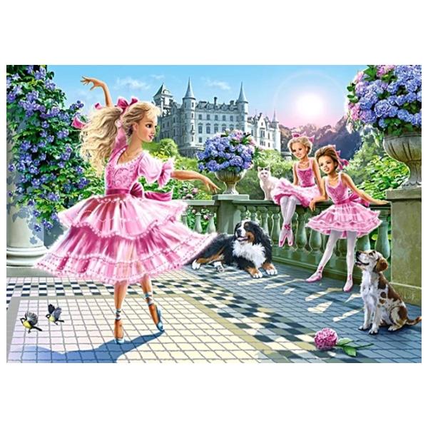Puzzle 2D Castorland Ballet Dancers 7+/ Numărul de piese: 180 photo 2