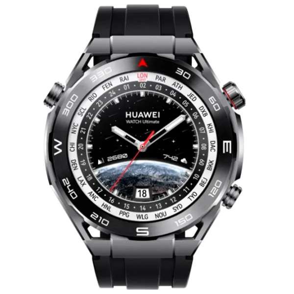 Ceas inteligent Huawei Watch Ultimate 1.9"/ 48 mm/ Black - Black/ Colombo B19 photo 2