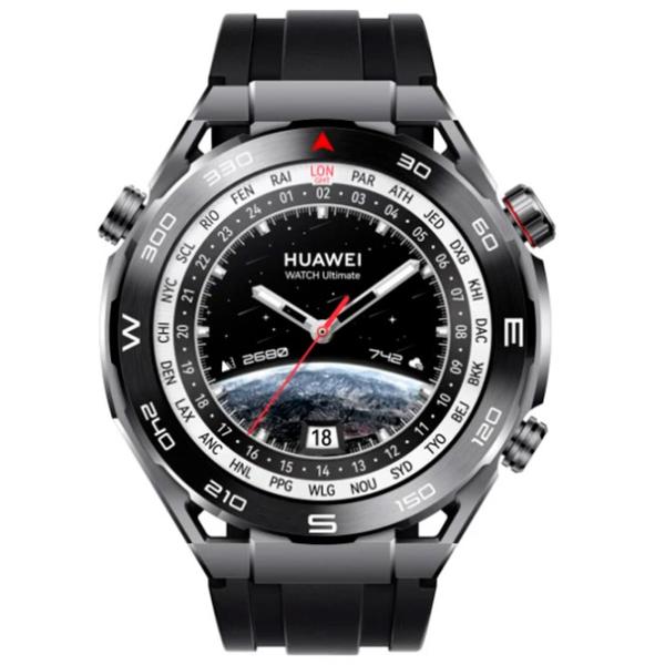 Ceas inteligent Huawei Watch Ultimate 1.9"/ 48 mm/ Black - Black/ Colombo B19 photo 2