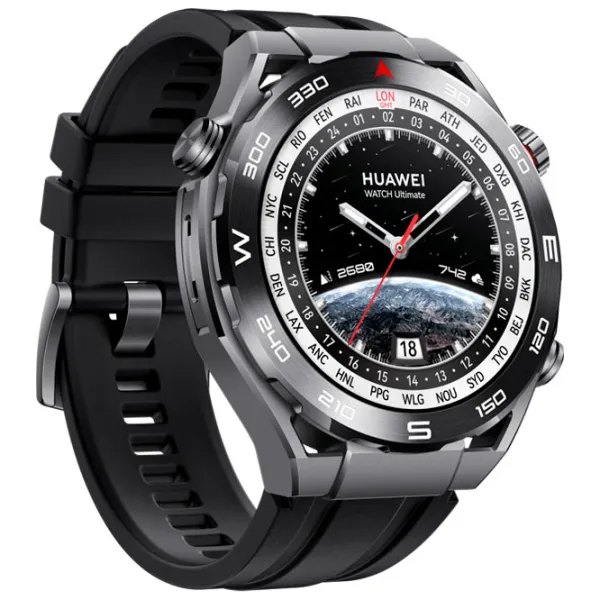 Ceas inteligent Huawei Watch Ultimate 1.9"/ 48 mm/ Black - Black/ Colombo B19 photo 3