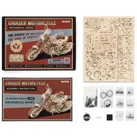Puzzle 3D ROKR Cruiser Motorcycle 14+/ Numărul de piese: 420 photo 2