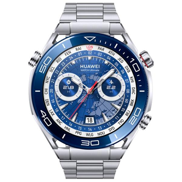 Ceas inteligent Huawei Watch Ultimate 1.9"/ 48 mm/ Blue - Steel/ Colombo B29 photo 2