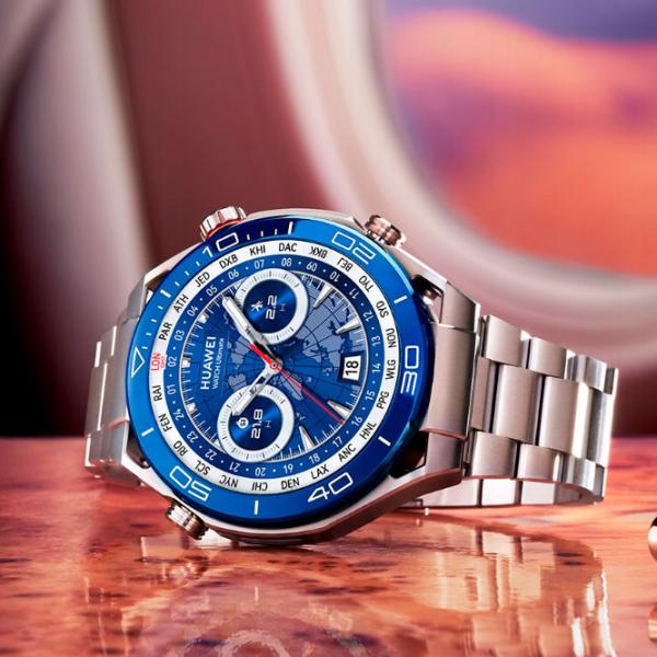Ceas inteligent Huawei Watch Ultimate 1.9"/ 48 mm/ Blue - Steel/ Colombo B29 photo 9