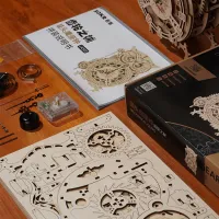 Puzzle 3D ROKR Owl Clock 14+/ Numărul de piese: 161 photo 2