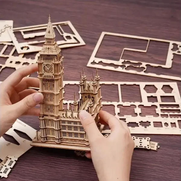 Puzzle 3D RoLife BIG BEN 6+/ Numărul de piese: 220 photo 2
