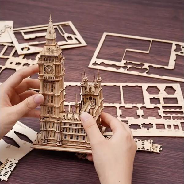 Puzzle 3D RoLife BIG BEN 6+/ Numărul de piese: 220 photo 2
