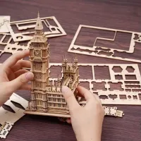 Пазл 3D RoLife BIG BEN 6+/ Количество деталей: 220 photo 2
