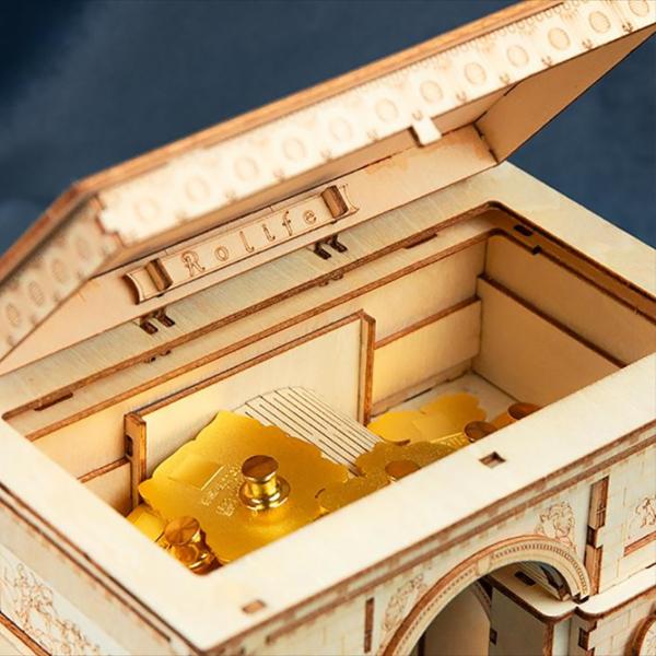 Puzzle 3D RoLife Arc de Triomphe 8+/ Numărul de piese: 118 photo 3