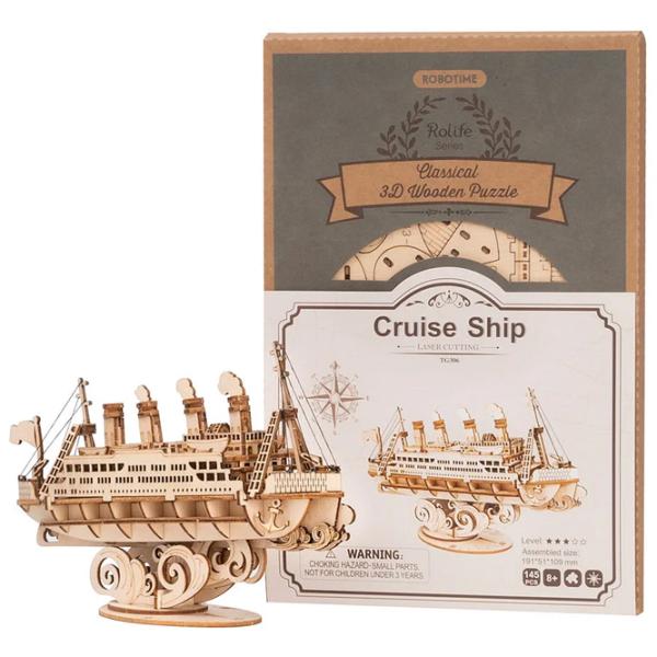 Puzzle 3D RoLife Cruise Ship 8+/ Numărul de piese: 145 photo 2