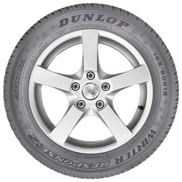 Anvelope Dunlop Winter Response 2 195/ 65 R15 91T TL Iarnă/ Autoturism photo 2