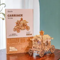 Puzzle 3D RoLife Classic Carriage 8+/ Numărul de piese: 92 photo 3