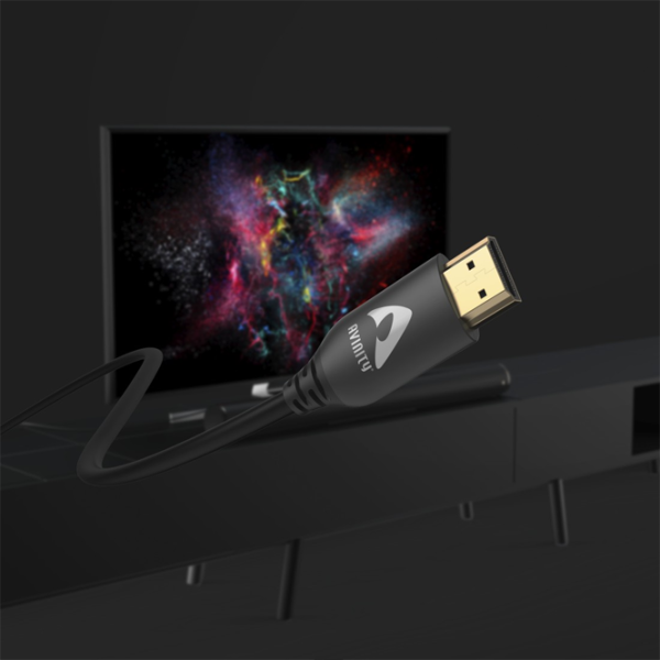 Кабель видео Avinity HDMI + HDMI 2 м / Черный photo 3 Кабель видео Avinity HDMI + HDMI 2 м / Черный photo 3