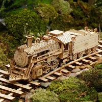 Пазл 3D ROKR Prime Steam Express Train 14+/ Количество деталей: 308 photo 3