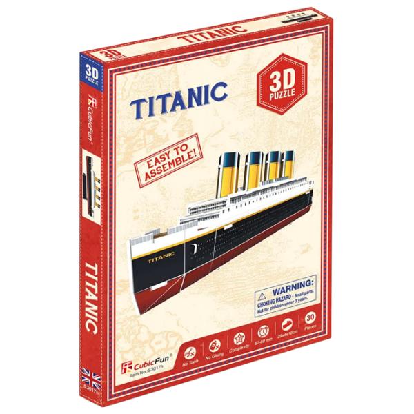Пазл 3D CubicFun Titanic 6+/ Количество деталей: 30 photo 2