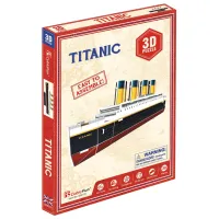 Пазл 3D CubicFun Titanic 6+/ Количество деталей: 30 photo 2