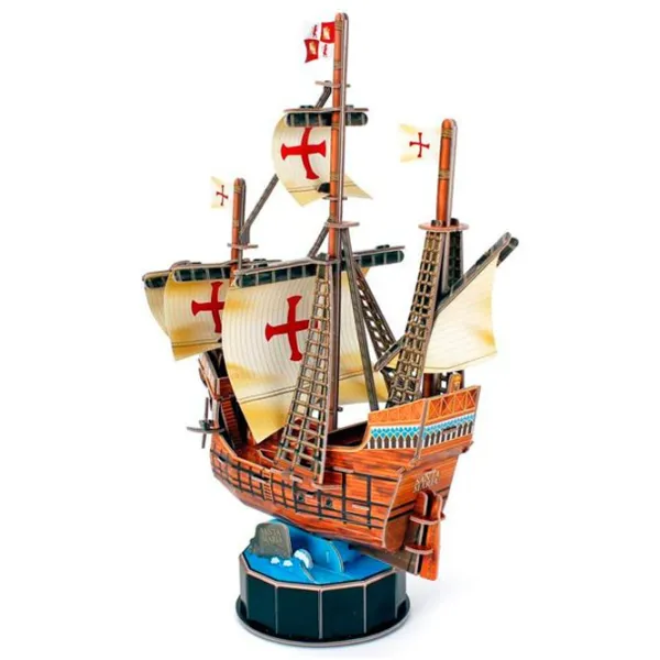 Пазл 3D CubicFun Santa Maria 8+/ Количество деталей: 93 photo 2