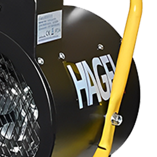 Aerotermă Electrică Hagel IFH02A 3000 W/ 40 m²/ 165 m³/ h photo 3