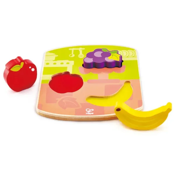 Пазл 2D Hape Chunky Fruit 1+/ Количество деталей: 3 photo 2 Пазл 2D Hape Chunky Fruit 1+/ Количество деталей: 3 photo 2