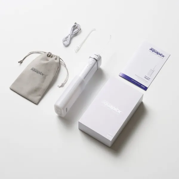 Irigator bucal Aquapick AQ-208 Cu apă sub presiune/ White photo 3