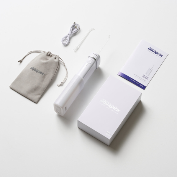 Irigator bucal Aquapick AQ-208 Cu apă sub presiune/ White photo 3