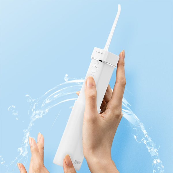 Irigator bucal Aquapick AQ-208 Cu apă sub presiune/ White photo 4