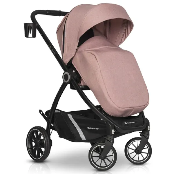 Cărucior pentru copil Euro-Cart Crox Pro 2 in 1 22450-3/ Pink photo 3