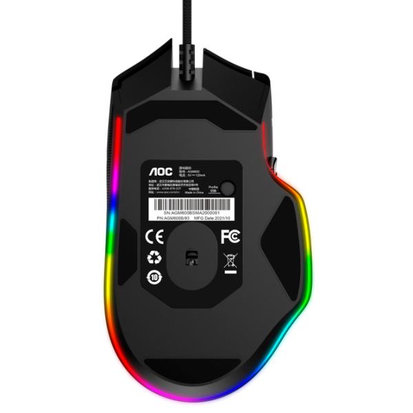Mouse AOC AGM600B USB/ Black photo 7