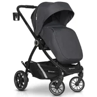 Детская коляска Euro-Cart Crox Pro 2 in 1 22450-1/ Тёмно-серый photo 2