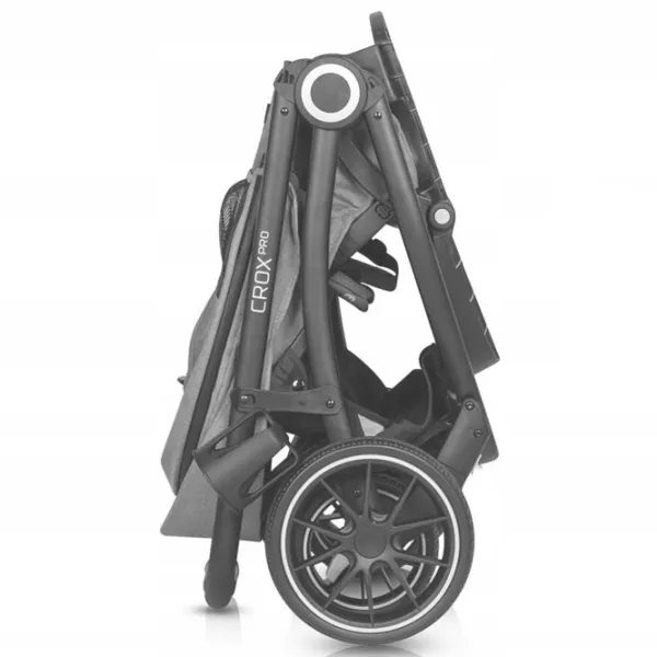 Cărucior pentru copil Euro-Cart Crox Pro 2 in 1 22450-1/ Dark Gray photo 7