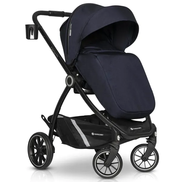 Cărucior pentru copil Euro-Cart Crox Pro 2 in 1 22450-2/ Blue photo 2