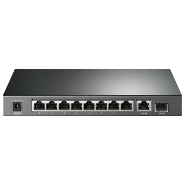 Switch TP-Link TL-SG1210P Black photo 2 Switch TP-Link TL-SG1210P Black photo 2
