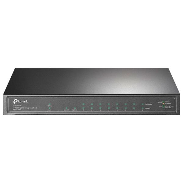 Switch TP-Link TL-SG1210P Black photo 3 Switch TP-Link TL-SG1210P Black photo 3