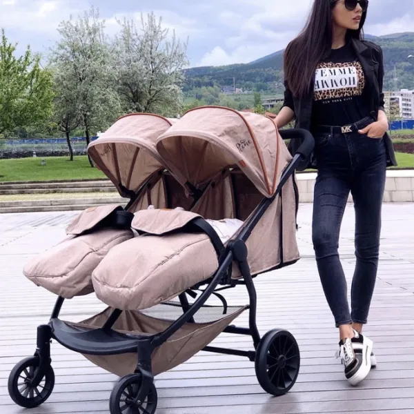 Детская коляска Moni Rome 00-00688579/ Бежевый photo 3