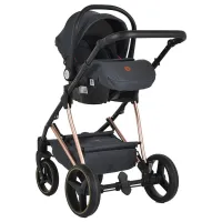 Cărucior pentru copil Moni Florence 3 in 1 00-00688586/ Black photo 2