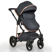Cărucior pentru copil Moni Florence 3 in 1 00-00688586/ Black photo 3