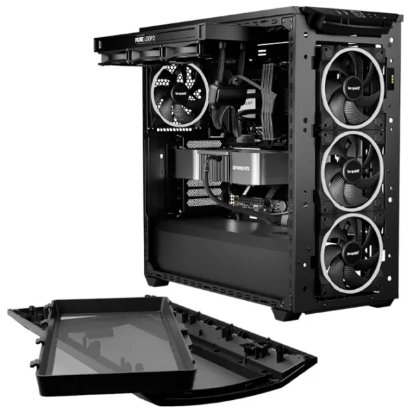 Корпус Be quiet! Shadow Base 800 FX Mid Tower / Черный photo 3 Корпус Be quiet! Shadow Base 800 FX Mid Tower / Черный photo 3