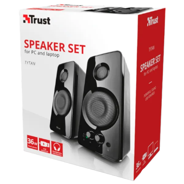 Sistem audio Trust Tytan 36 W/ Black photo 6