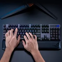 Клавиатура Asus ROG Strix NX Deluxe Беспроводные/ Черный photo 9
